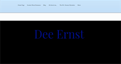 Desktop Screenshot of deeernst.com